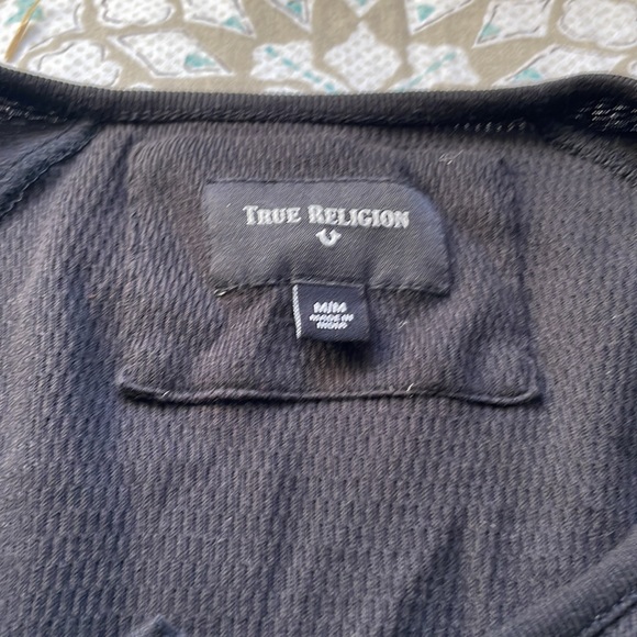 True religion Mens black shirt - Picture 3 of 4